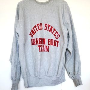 Thrashed U.S. Dragon Boat Vintage Sweatshirt